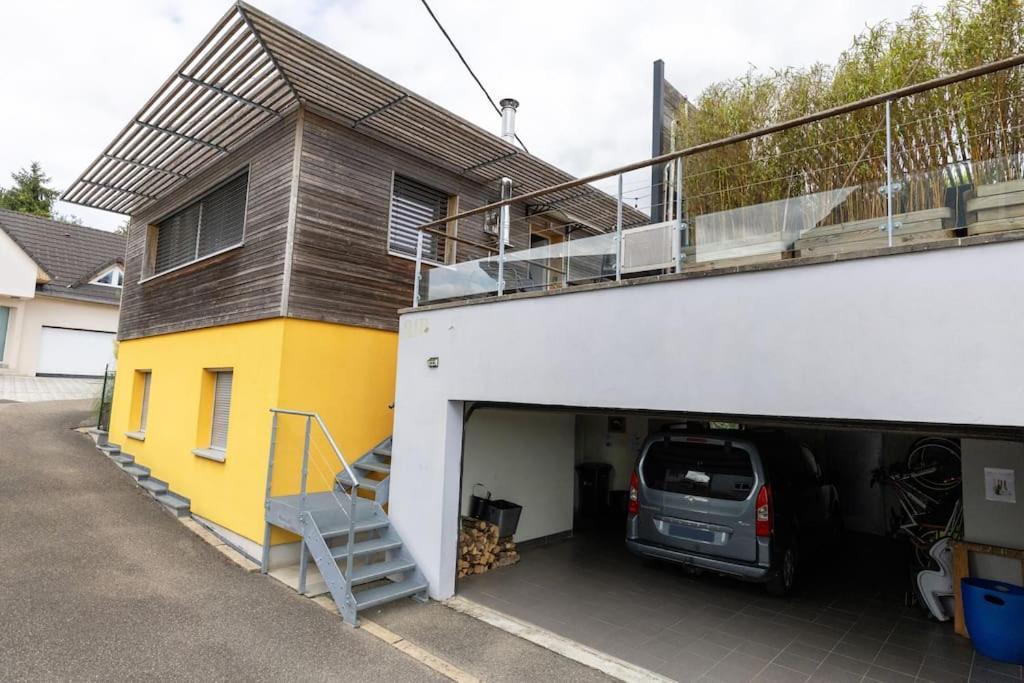 Agreable Maison A La Campagne Schlierbach 외부 사진