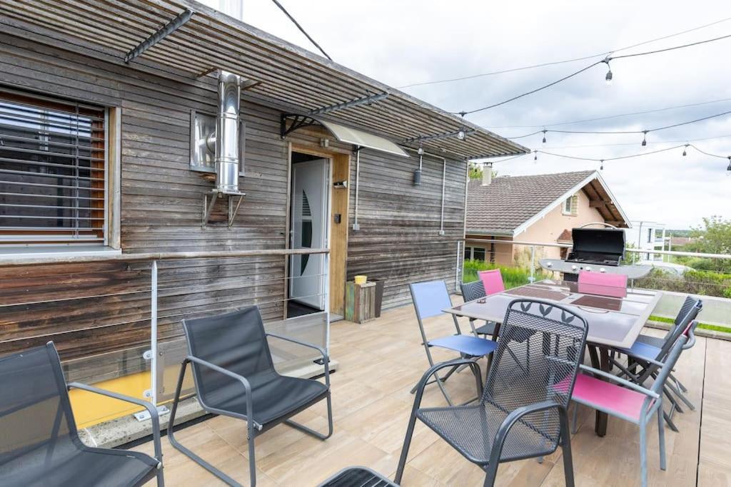 Agreable Maison A La Campagne Schlierbach 외부 사진