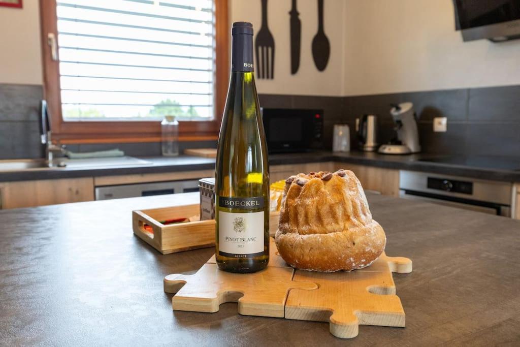 Agreable Maison A La Campagne Schlierbach 외부 사진